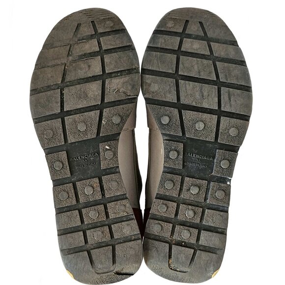 BALENCIAGA GREY RACE RUNNERS SNEAKERS (36) - Picture 9 of 10